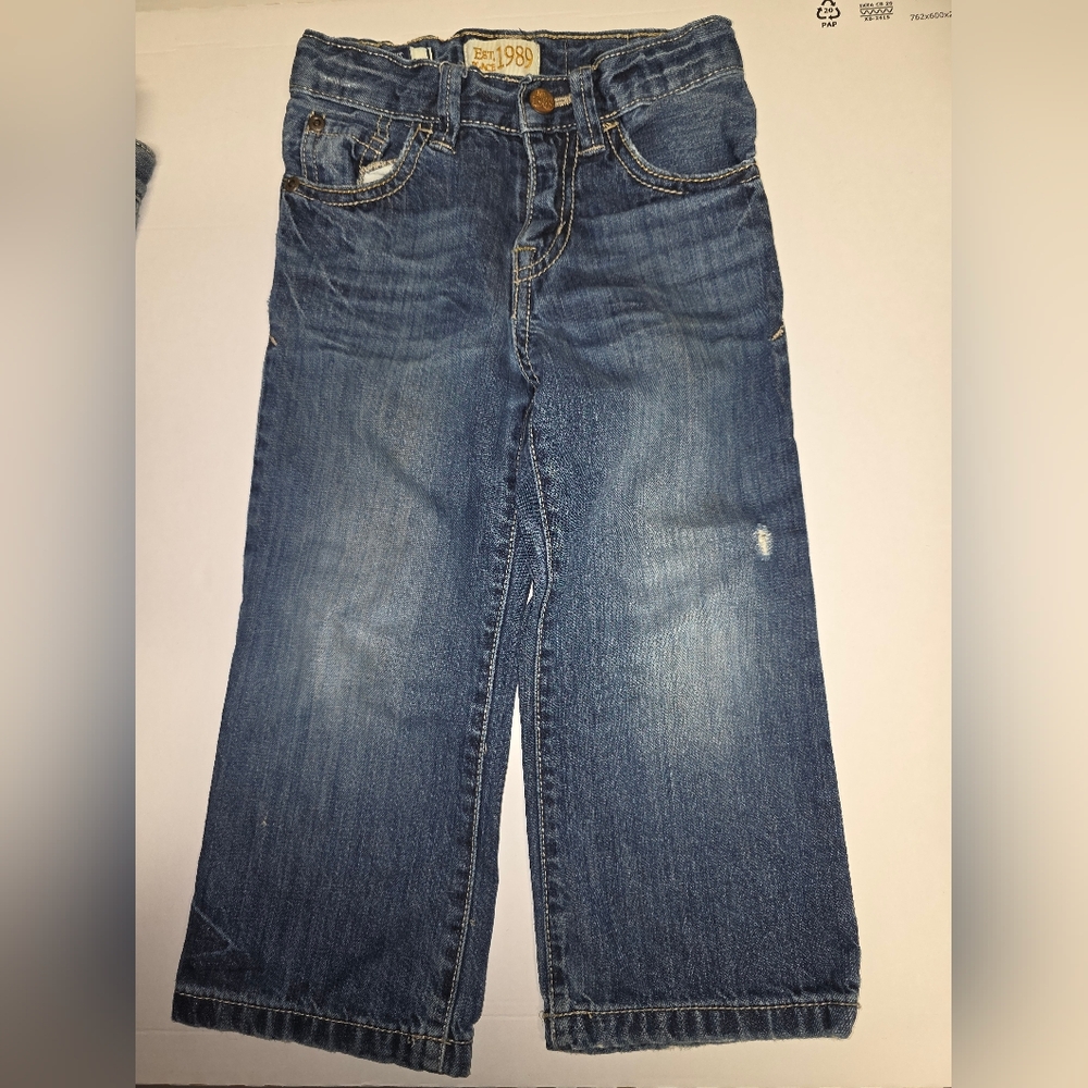 1989 Place Bootcut Distressed Jeans 3T